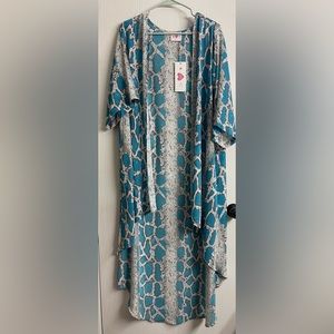 NWT Turquoise  Buddylove Kimono